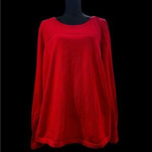 Liz Claiborne Red Sweater, Size 2X